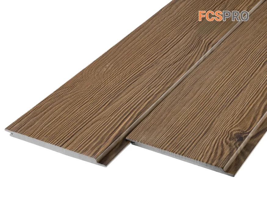 Фиброцементная панель FCSPRO Decor Wood Click Масляная лиственница купить в Твери