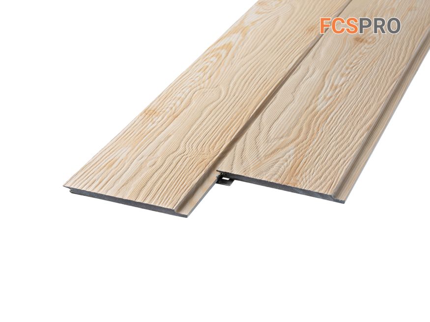 Фиброцементная панель FCSPRO Decor Wood Click Лиственница купить в Твери
