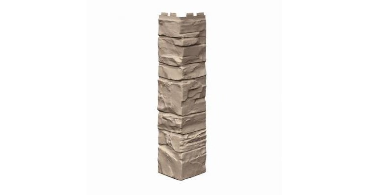 Угол наружный VOX Solid Stone Lazio светлая глина камень купить в Твери