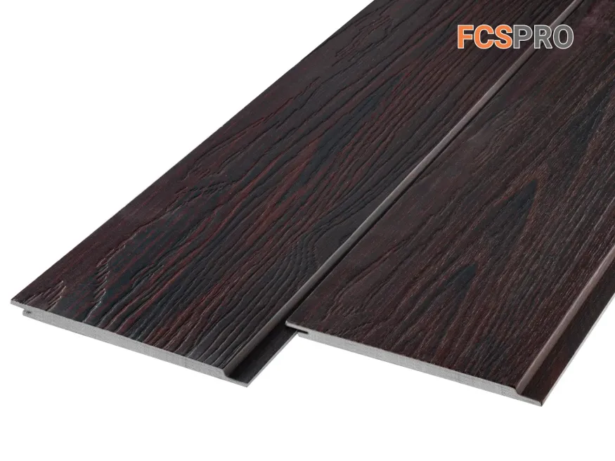 Фиброцементная панель FCSPRO Decor Wood Click Обожженное дерево купить в Твери