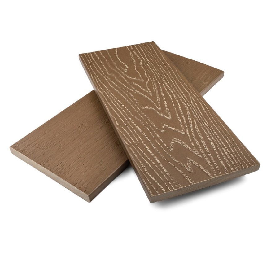 Заборная доска ДПК NanoWood Nature 3D сплошная Ореховая купить в Твери