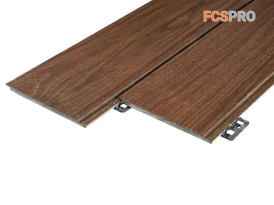 Фиброцементная панель FCSPRO Decor Wood Click Береза купить в Твери