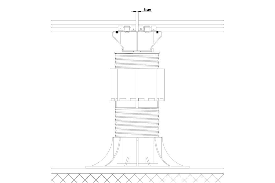 Лага Алюминий Holzhof HILST JOIST стыковочная PRO MAX купить в Твери