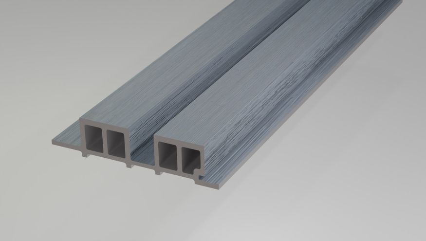 Реечная панель Woodwex, Lines, Light gray купить в Твери