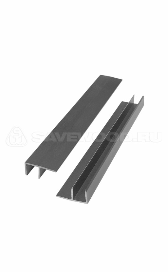 F-профиль ДПК Savewood, Графит купить в Твери