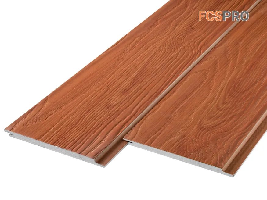 Фиброцементная панель FCSPRO Decor Wood Click Термо береза купить в Твери