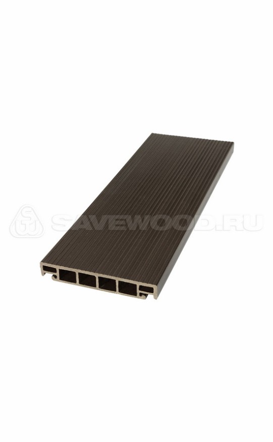 Террасная доска SaveWood, SW Salix, Темно-коричневый купить в Твери