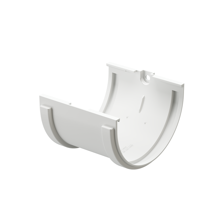 Соединитель для желобов Docke Standard, белый цвет. купить в Твери
