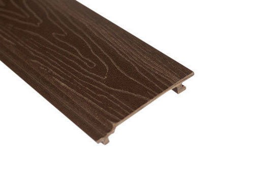Фасадная панель из ДПК ECODECKING Коричневого цвета купить в Твери