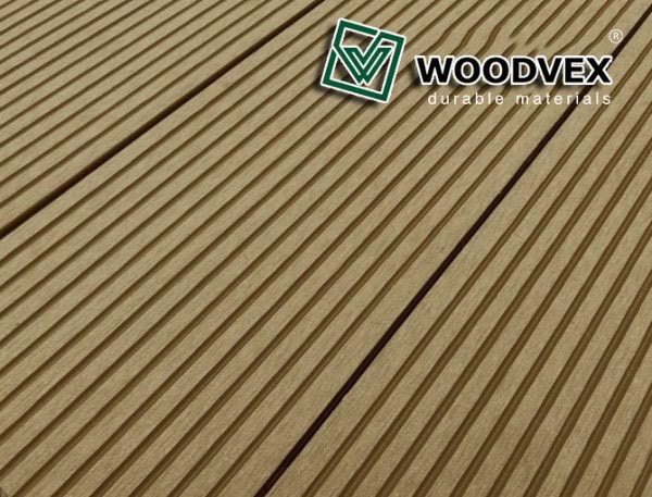 Террасная доска WOODVEX Select из ДПК цвета Кофе купить в Твери