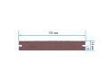 Террасная доска ДПК Terrapol Смарт 3D (полнотелая с пазом) Орех Милано купить в Твери