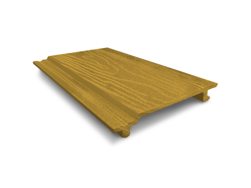 Фасадная панель из ДПК ECODECKING Цвет Желтый купить в Твери