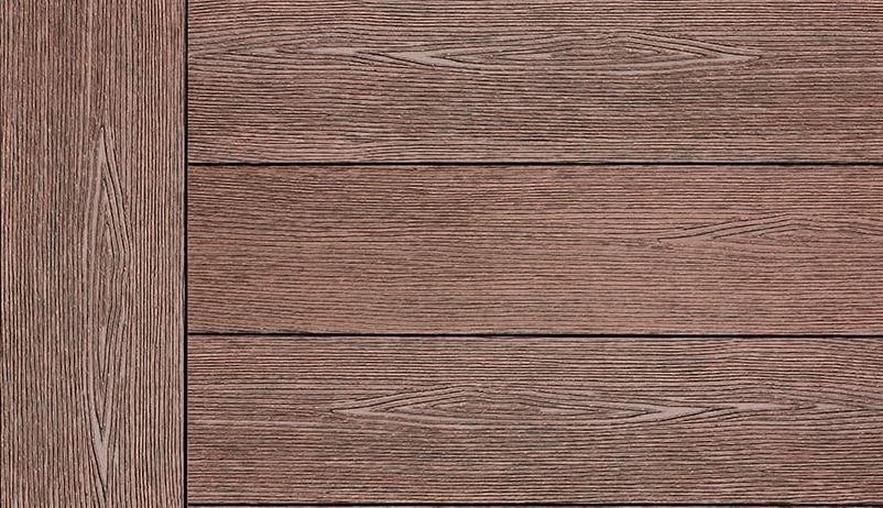 Террасная доска ДПК Outdoor 3D сплошная STORM/OCEAN BROWN коричневая смешанная купить в Твери