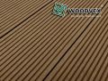 Террасная доска WOODVEX Select из ДПК темно-коричневого цвета купить в Твери