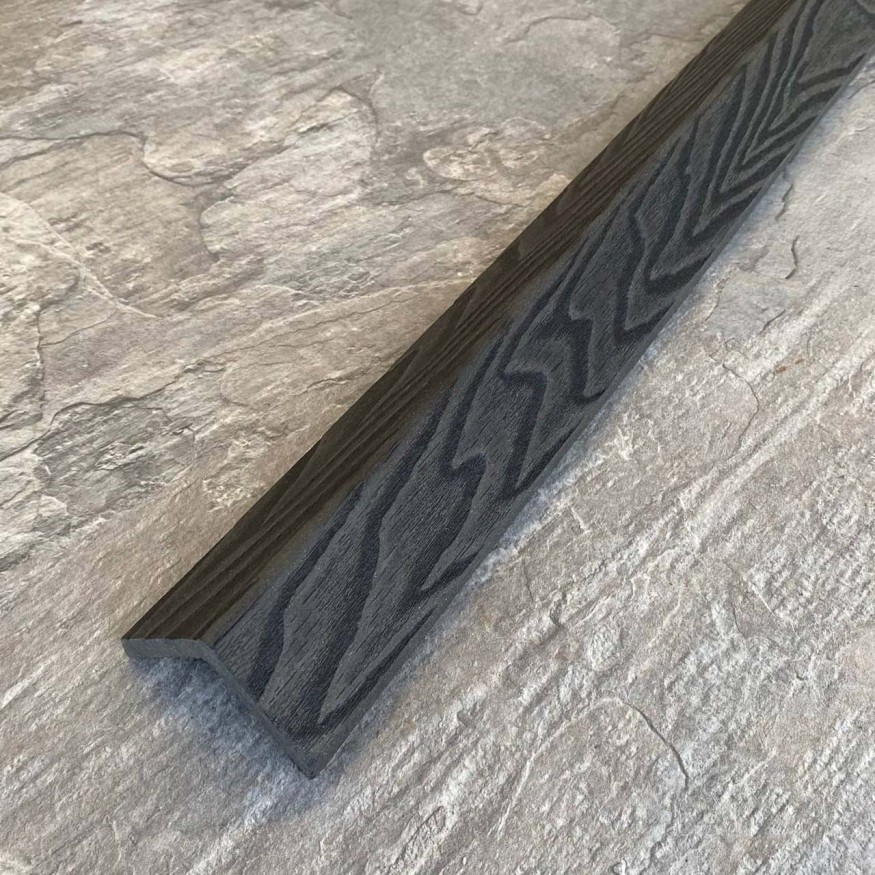 Угол EasyDecking, Wood-Х 50х50 Черное дерево купить в Твери