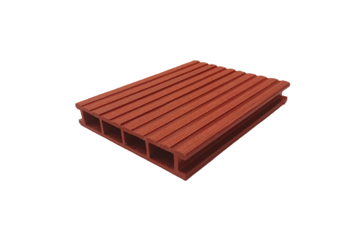 Террасная доска ECODECKING HIT в терракотовом оттенке из ДПК купить в Твери